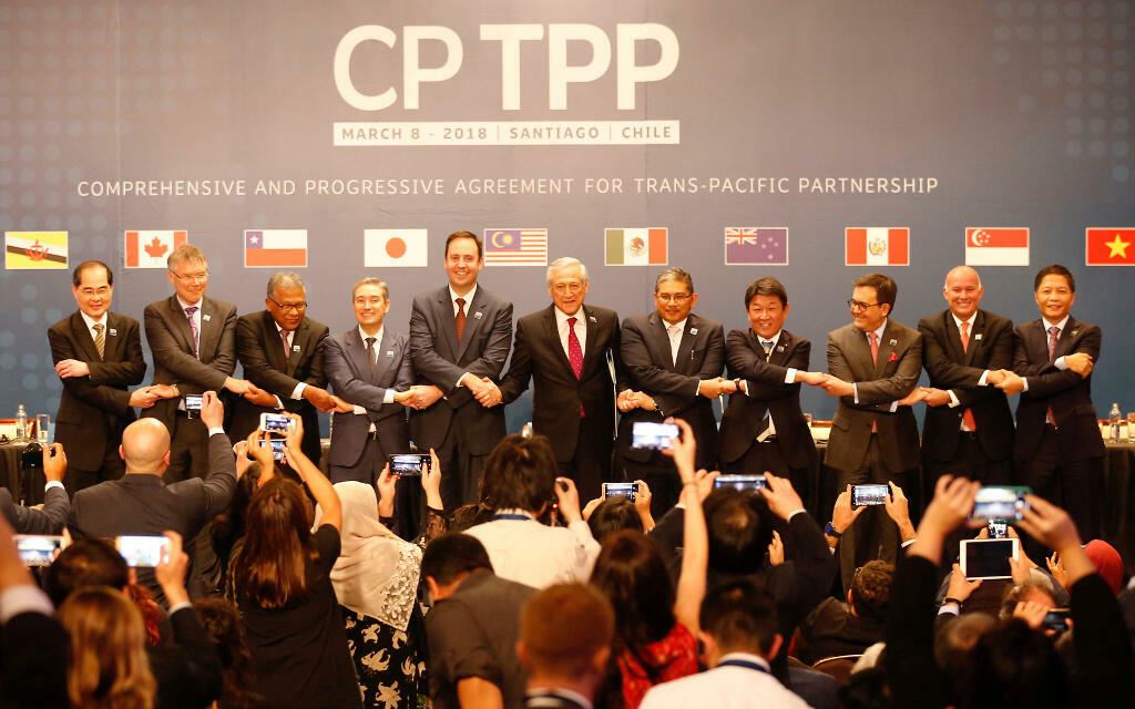 Kinija oficialiai kreipėsi dėl prisijungimo prie CPTPP Singapūro